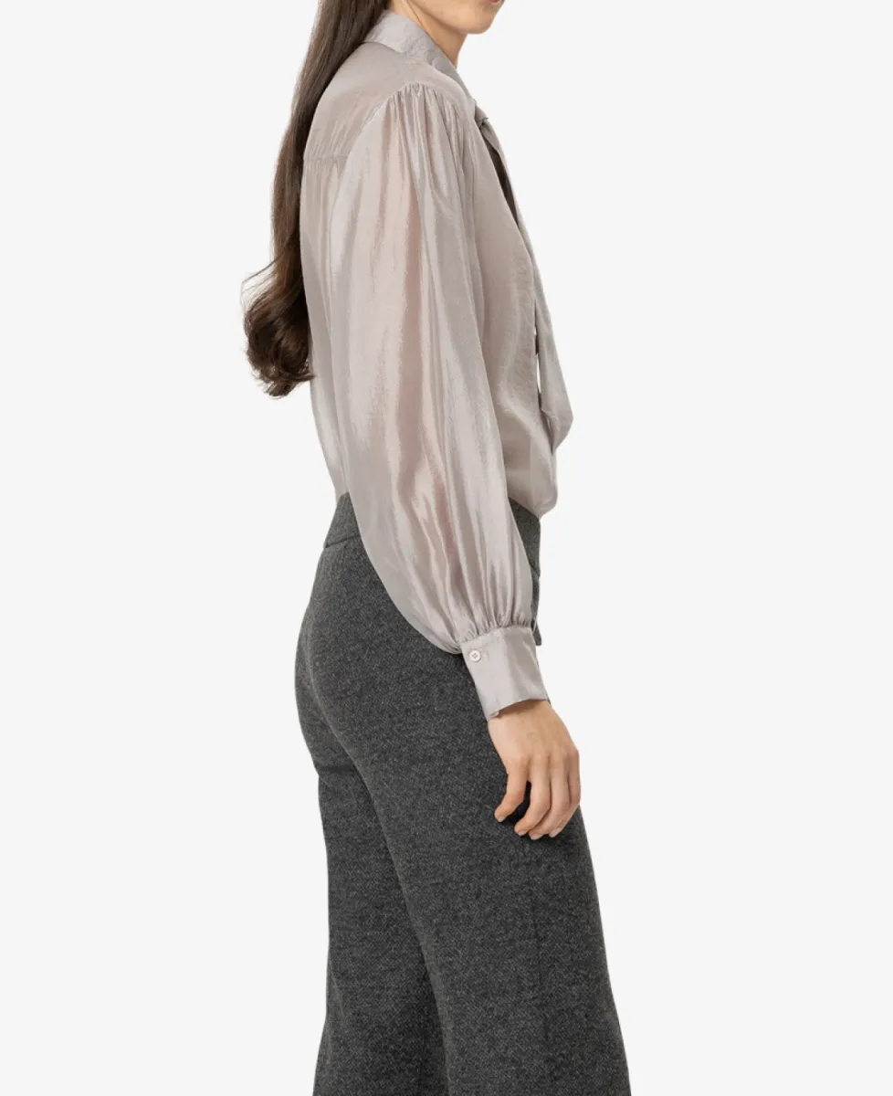 Luisa Cerano Semitransparente Hemdbluse - pearl 4 Luisa Cerano Luisa Cerano Semitransparente Hemdbluse - pearl