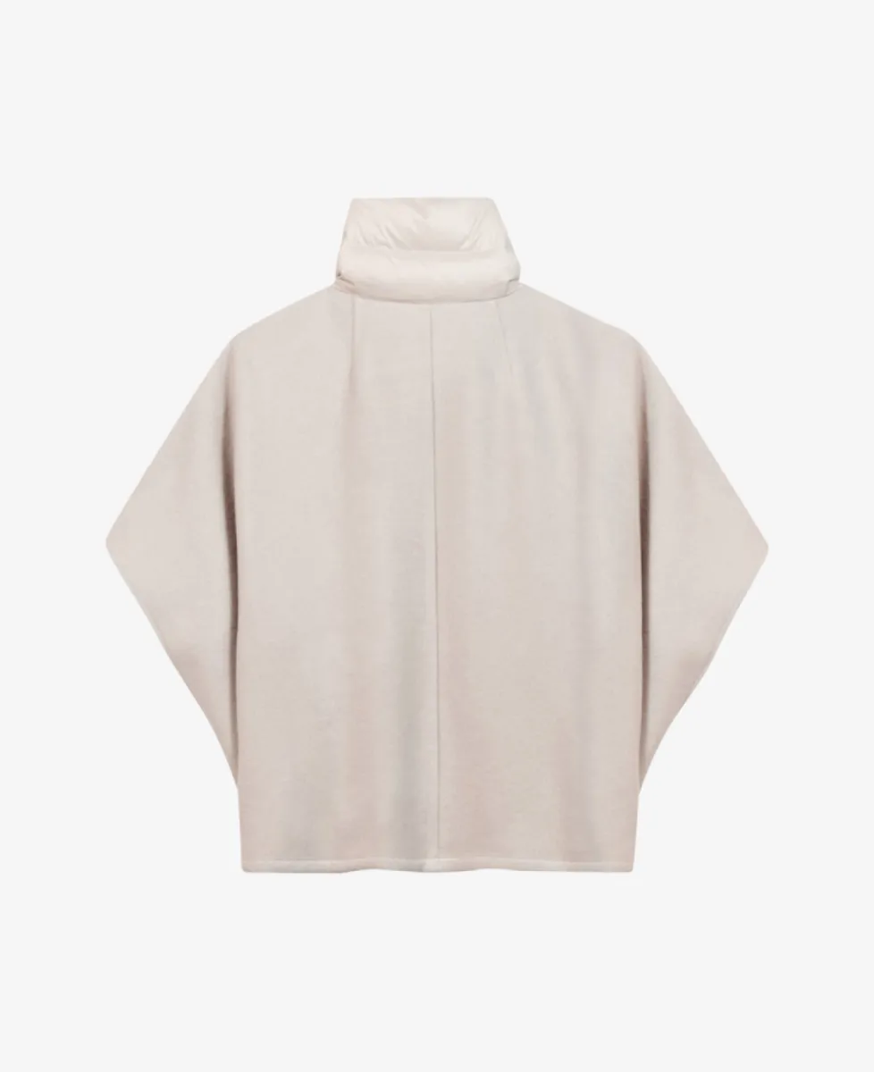 Luisa Cerano Outdoorcape aus Woll-Mix - pearl 6 Luisa Cerano Luisa Cerano Outdoorcape aus Woll-Mix - pearl