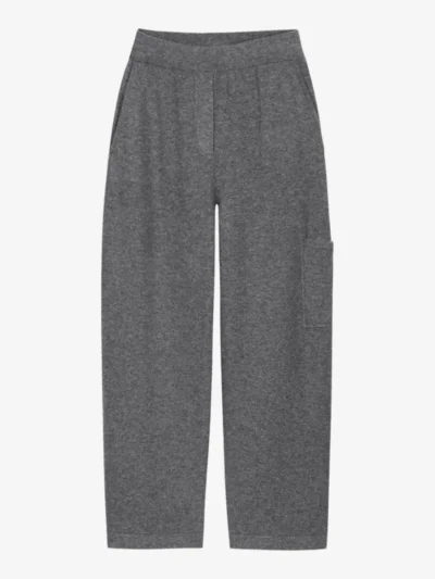 Luisa Cerano Luisa Cerano Cargo-Pants aus Woll-Mix - heather grey