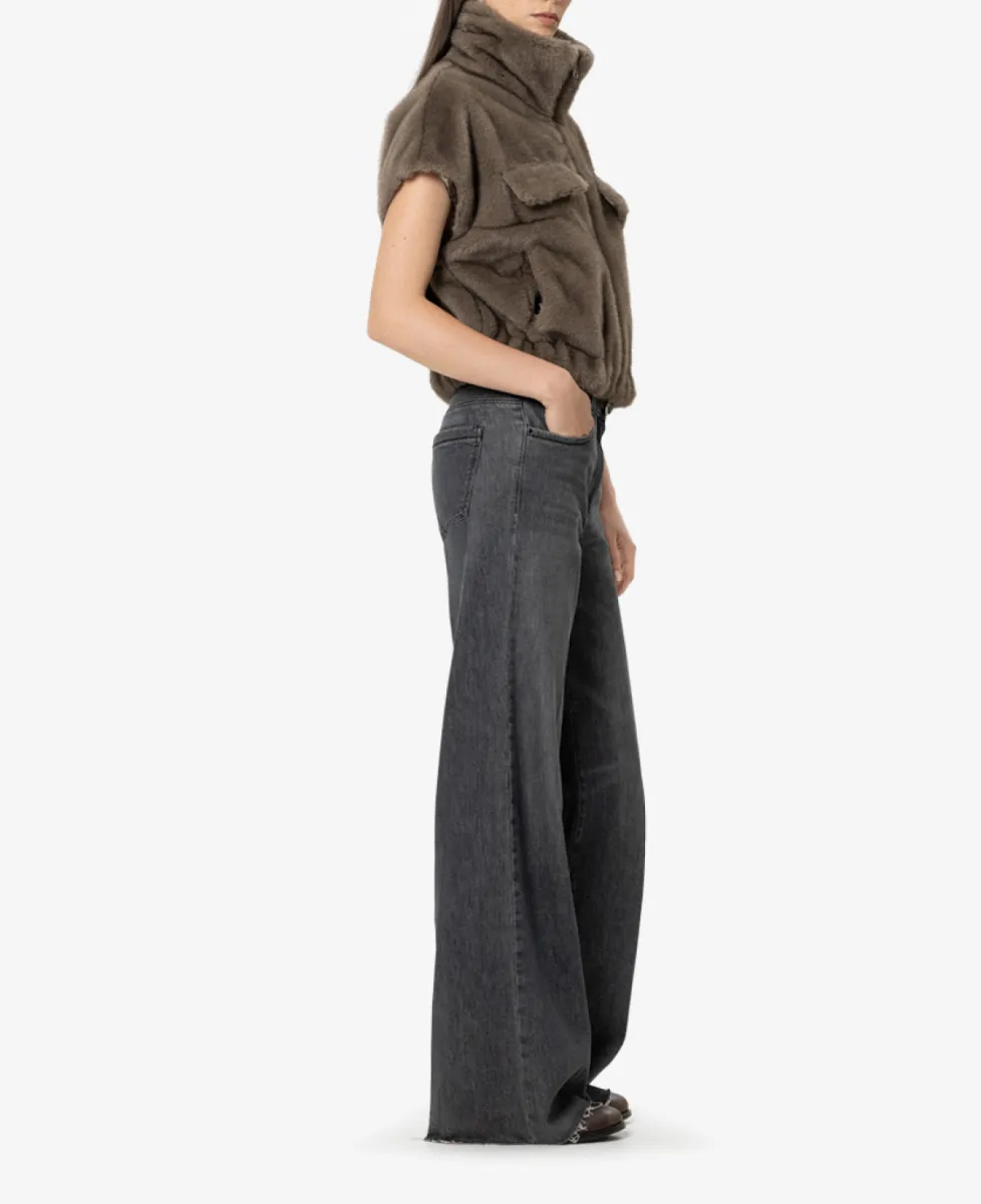 Luisa Cerano Authentic-Bootcut-Denim - black 3 Luisa Cerano Luisa Cerano Authentic-Bootcut-Denim - black