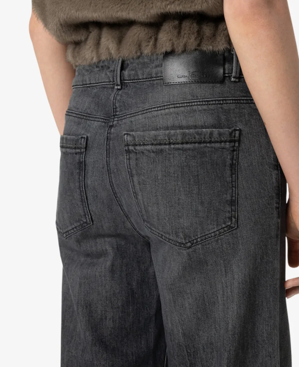 Luisa Cerano Authentic-Bootcut-Denim - black 4 Luisa Cerano Luisa Cerano Authentic-Bootcut-Denim - black