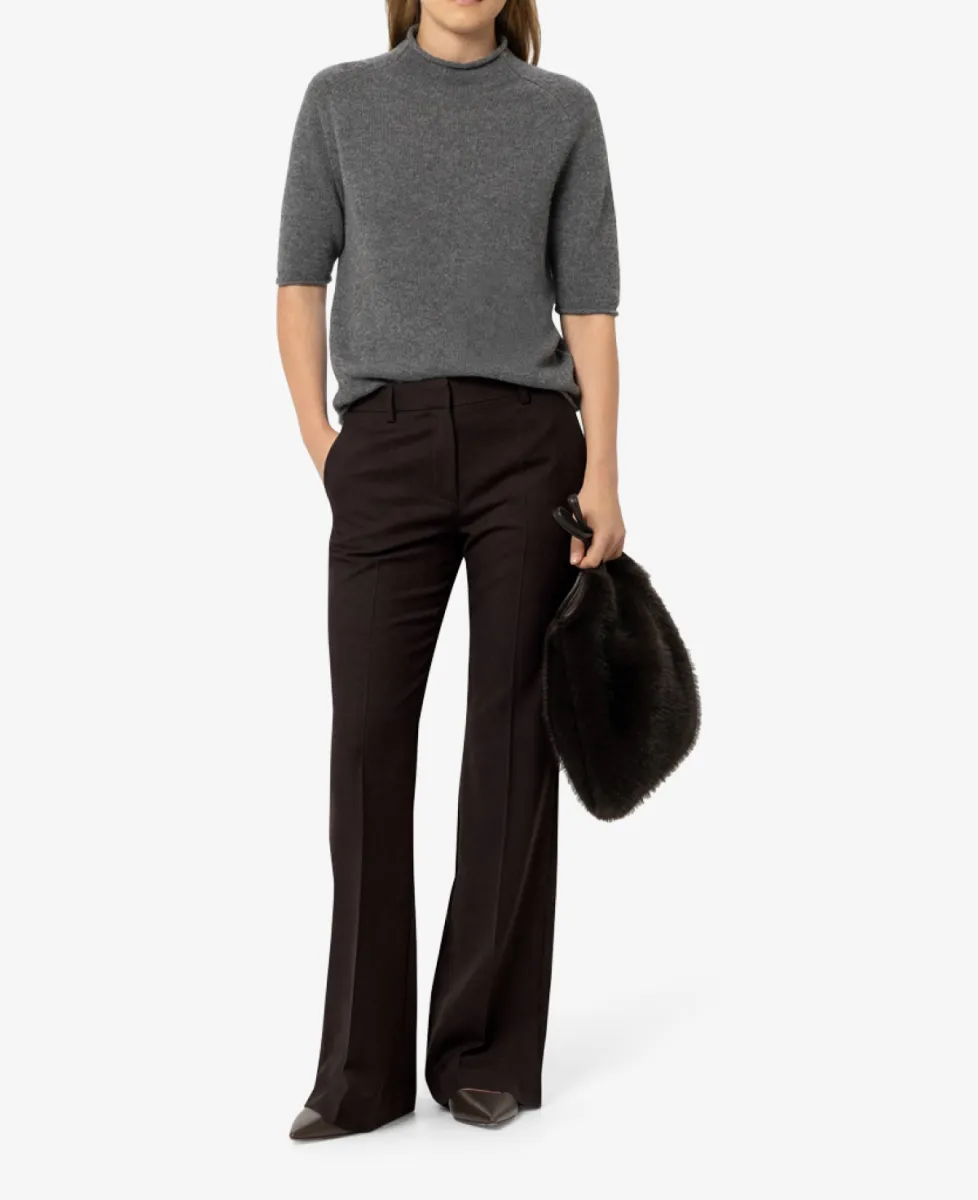 Luisa Cerano Bootleg-Pants - truffle 2 Luisa Cerano Luisa Cerano Bootleg-Pants - truffle