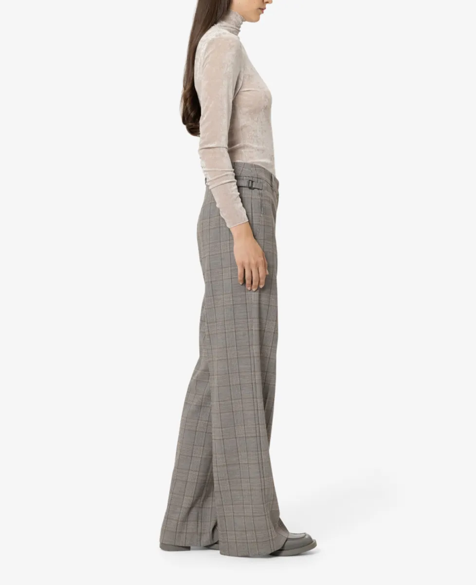 Luisa Cerano Hose - heather check 4 Luisa Cerano Luisa Cerano Hose - heather check