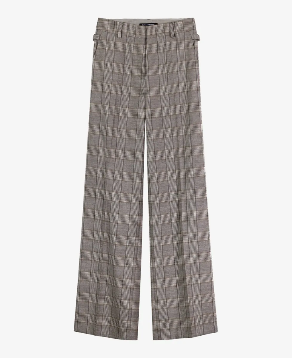 Luisa Cerano Hose - heather check 1 Luisa Cerano Luisa Cerano Hose - heather check