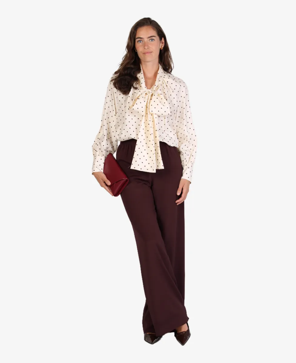 NATAN Blouse - 102 BLANC CASSE 2 NATAN NATAN Blouse - 102 BLANC CASSE