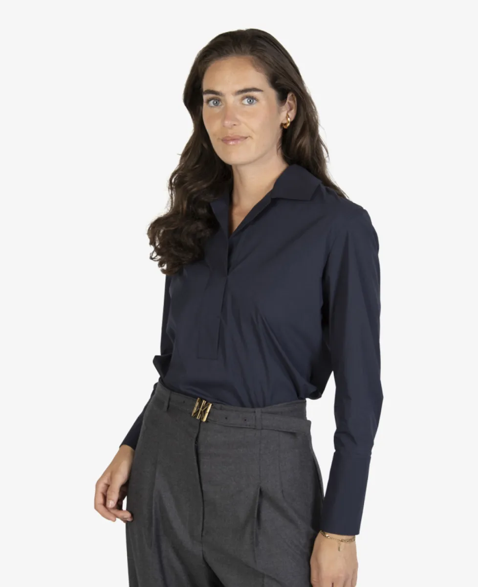 NATAN Blouse - 140 BLUE MARINE 3 NATAN NATAN Blouse - 140 BLUE MARINE