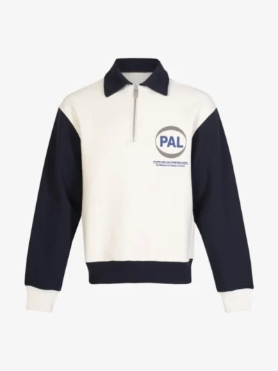 PAL Sporting Goods PAL Sporting Goods Sweater Polokraag - Marshmallow
