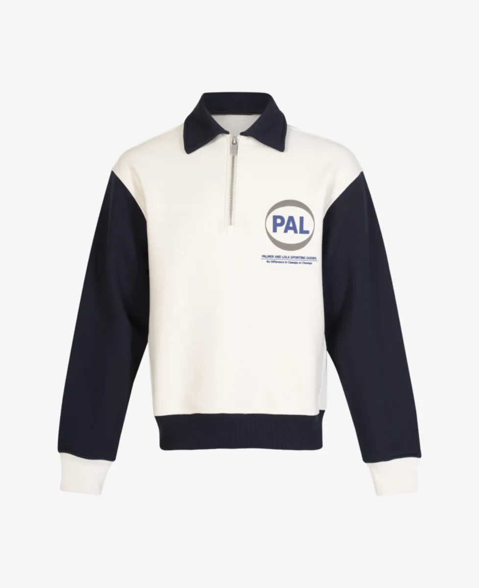 PAL Sporting Goods Sweater Polokraag - Marshmallow 1 PAL Sporting Goods PAL Sporting Goods Sweater Polokraag - Marshmallow