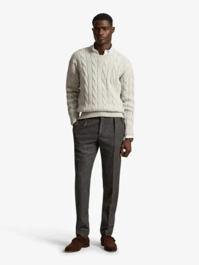 Ralph Lauren Ralph Lauren Kabeltrui Crewneck - 005