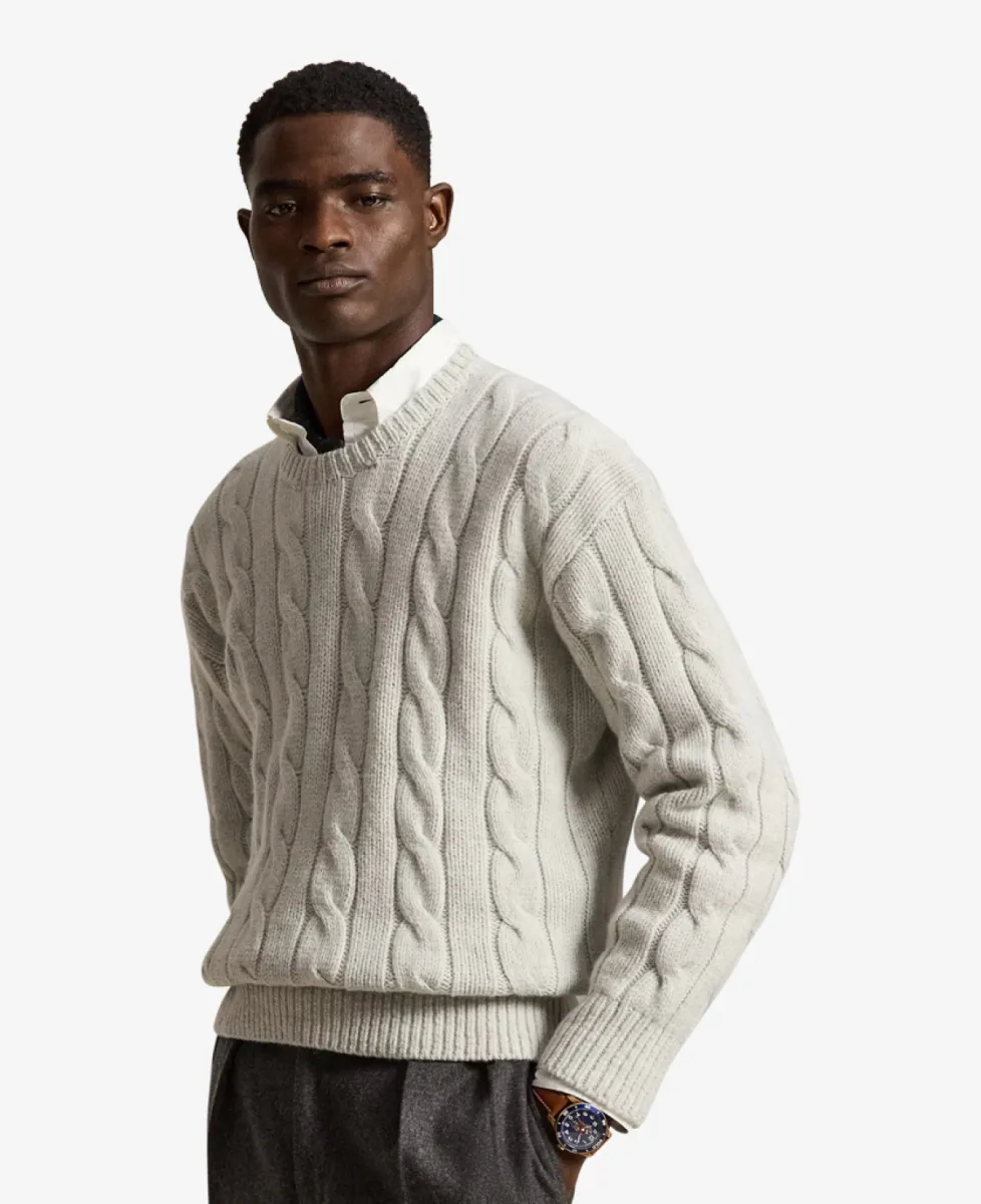 Ralph Lauren Kabeltrui Crewneck - 005 3 Ralph Lauren Ralph Lauren Kabeltrui Crewneck - 005