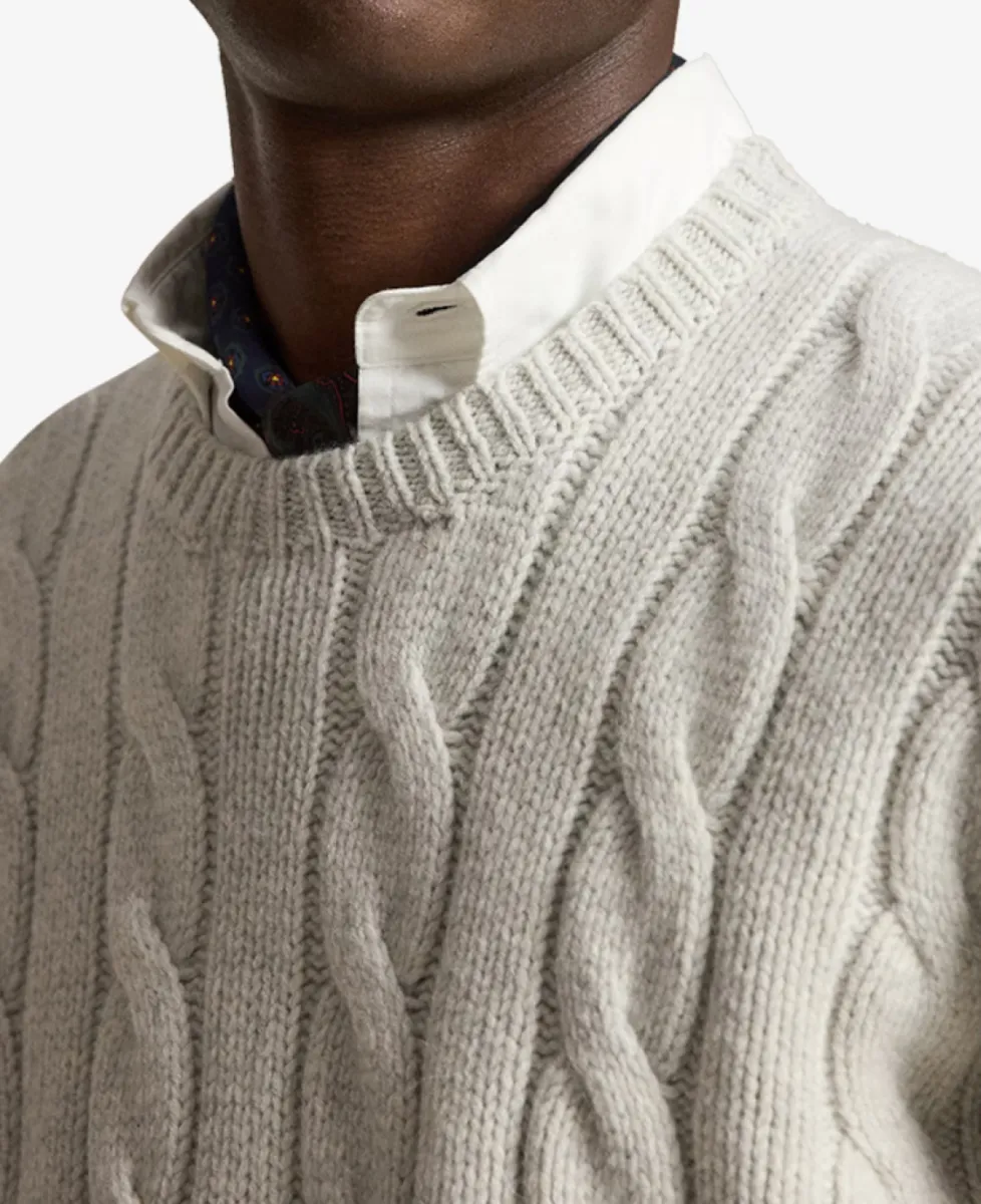 Ralph Lauren Kabeltrui Crewneck - 005 4 Ralph Lauren Ralph Lauren Kabeltrui Crewneck - 005