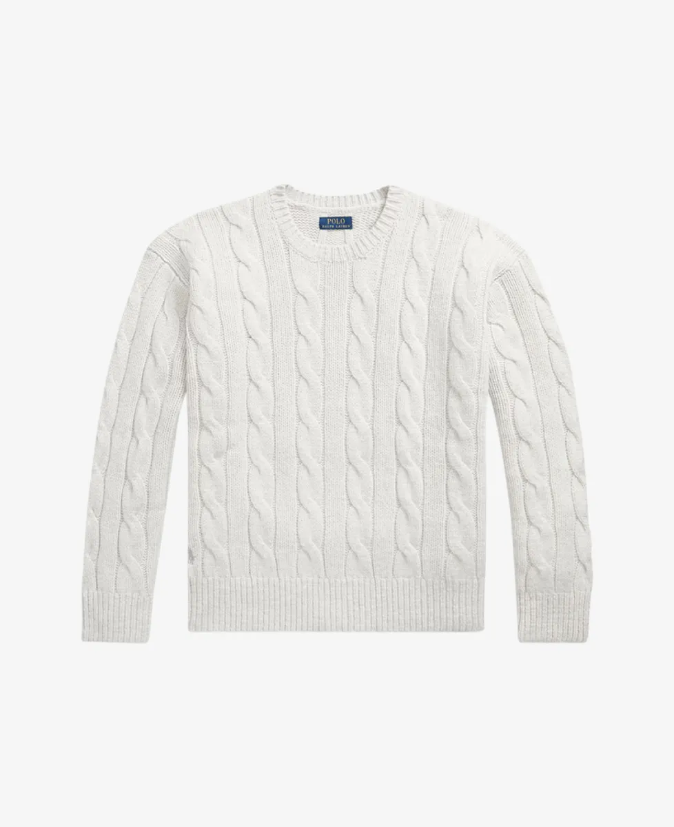 Ralph Lauren Kabeltrui Crewneck - 005 1 Ralph Lauren Ralph Lauren Kabeltrui Crewneck - 005