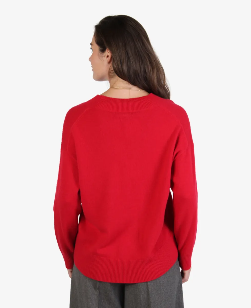 Repeat Trui - 1812 Red 6 Repeat Repeat Trui - 1812 Red