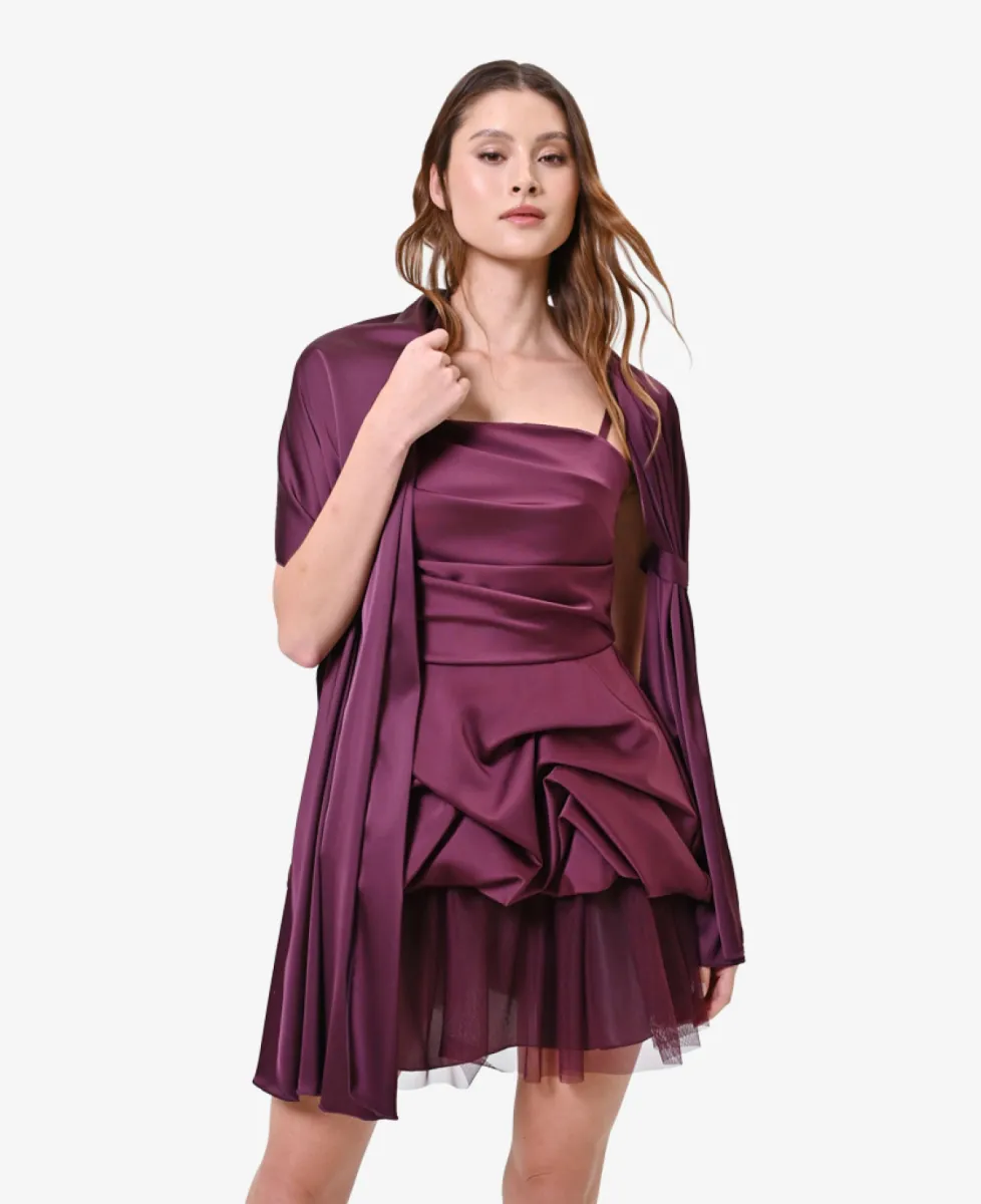 Rinascimento Omslagdoek - B098 Bordeaux 3 Rinascimento Rinascimento Omslagdoek - B098 Bordeaux