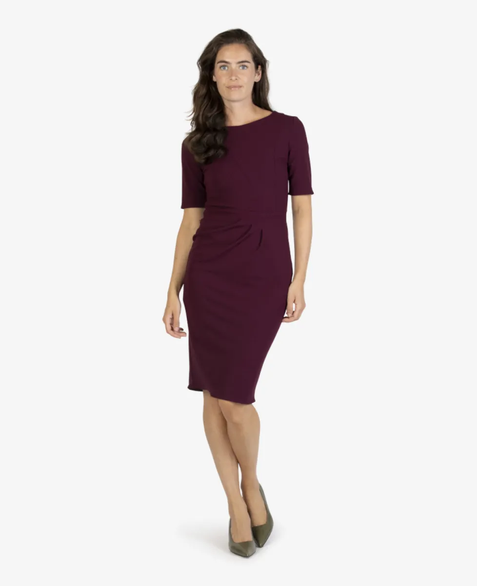 Rinascimento Jurk - B098 Bordeaux 4 Rinascimento Rinascimento Jurk - B098 Bordeaux