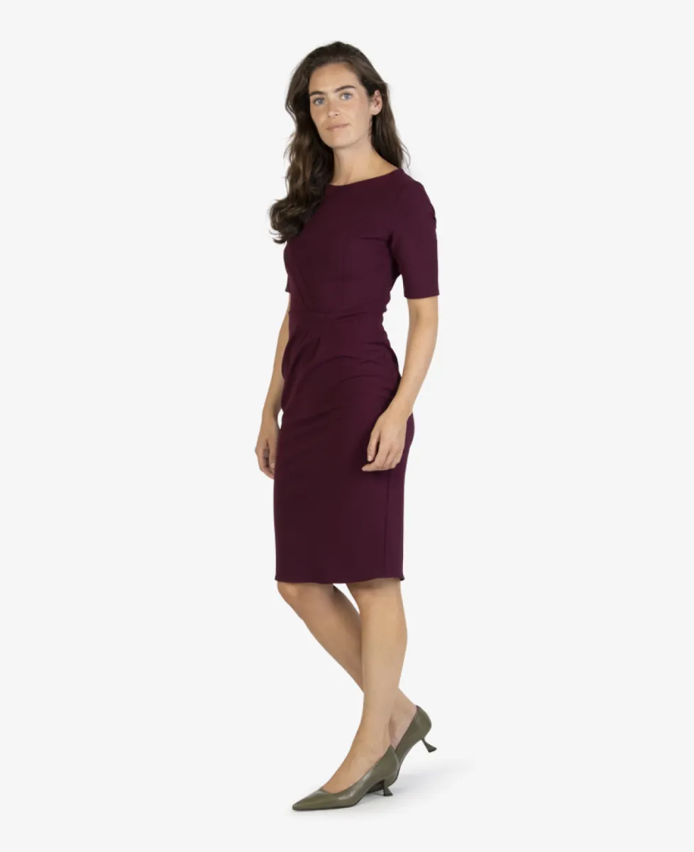 Rinascimento Jurk - B098 Bordeaux 5 Rinascimento Rinascimento Jurk - B098 Bordeaux