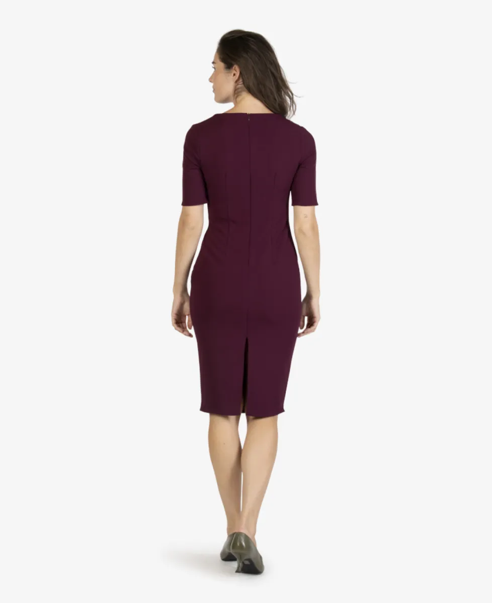 Rinascimento Jurk - B098 Bordeaux 8 Rinascimento Rinascimento Jurk - B098 Bordeaux