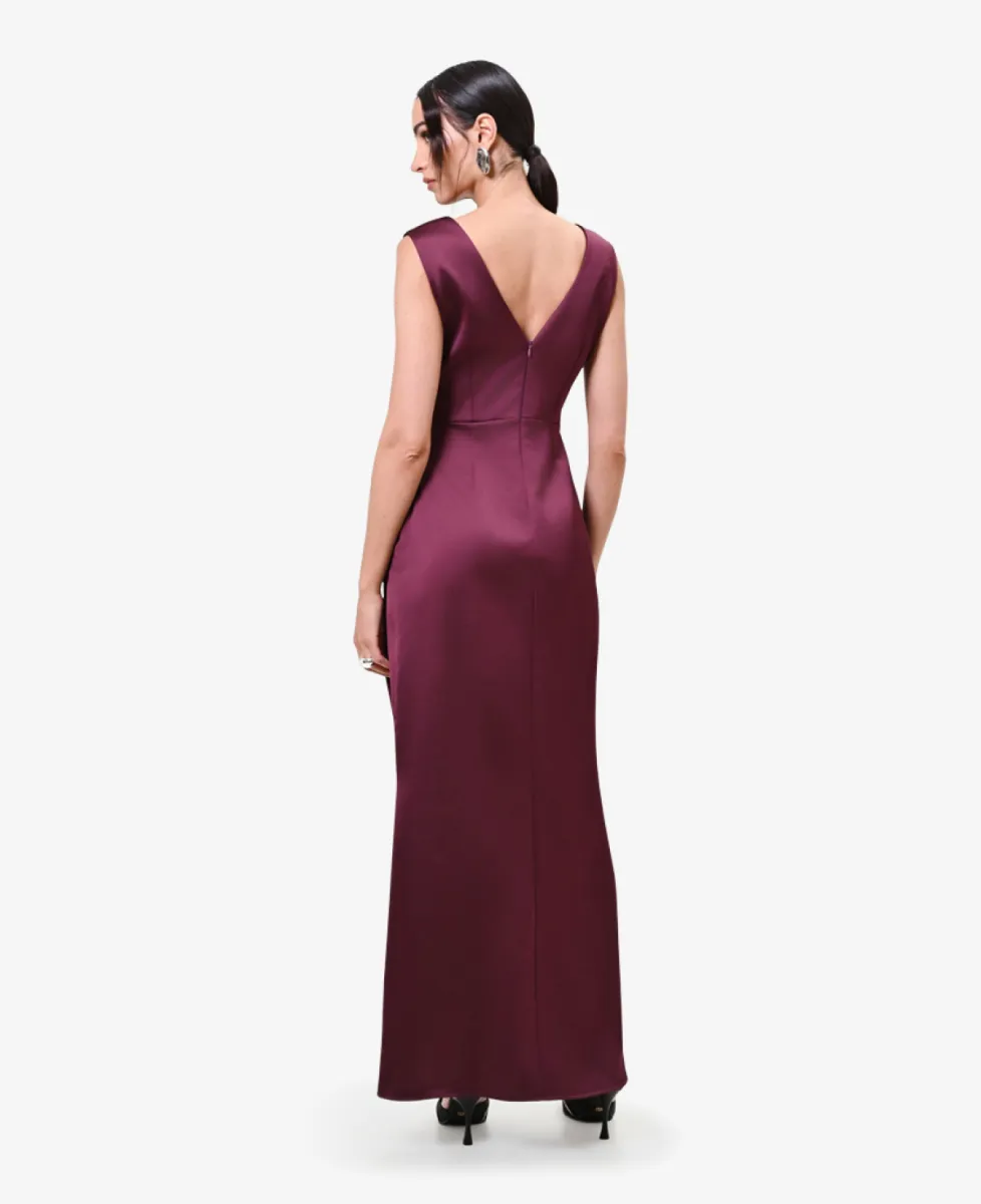 Rinascimento Jurk - B098 Bordeaux 5 Rinascimento Rinascimento Jurk - B098 Bordeaux