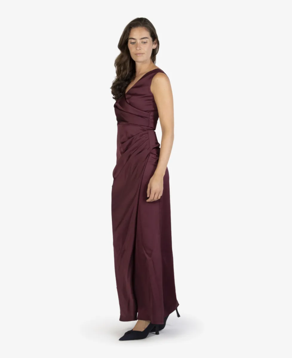 Rinascimento Jurk - B098 Bordeaux 8 Rinascimento Rinascimento Jurk - B098 Bordeaux
