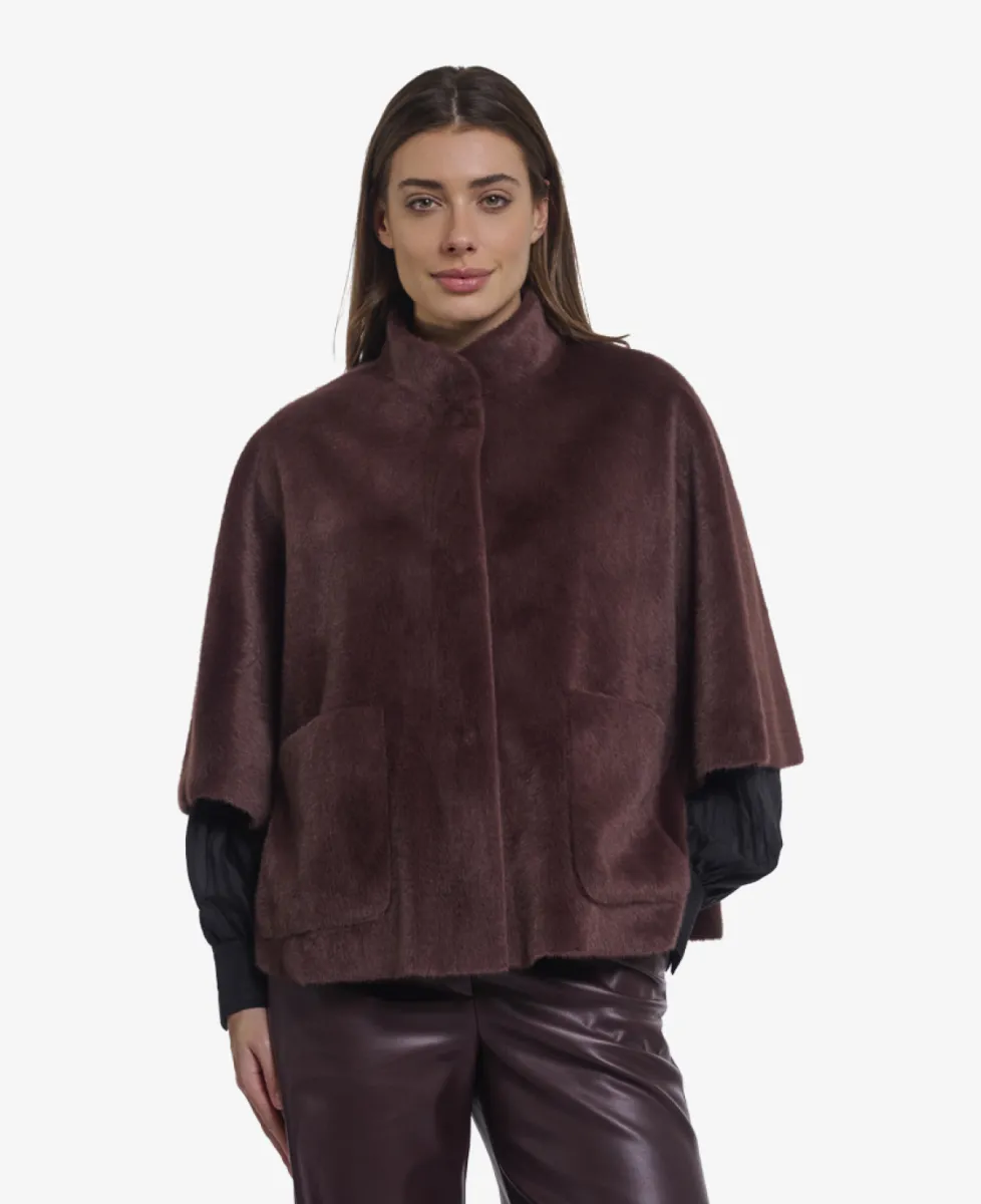 Rino en Pelle Cape - 10873 chocolate bean 3 Rino en Pelle Rino en Pelle Cape - 10873 chocolate bean