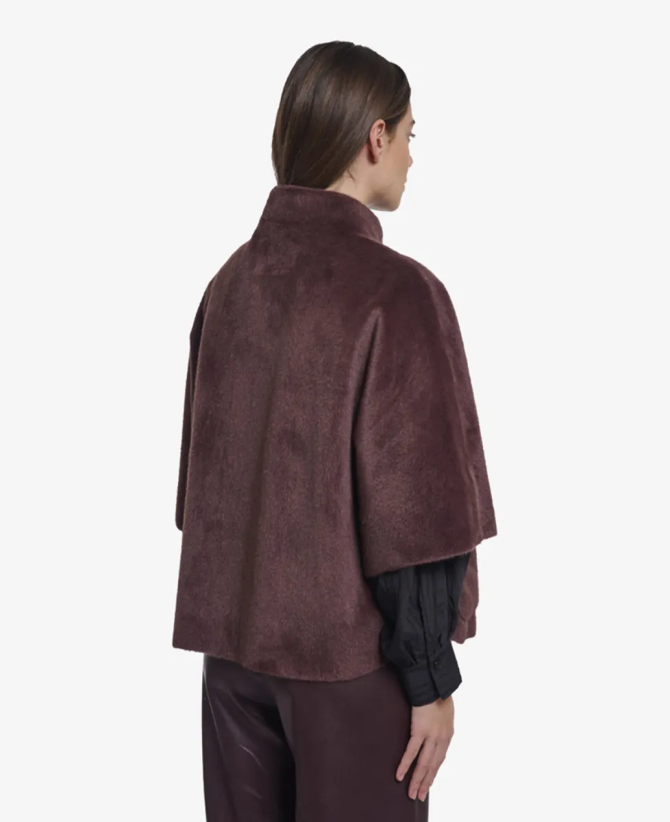 Rino en Pelle Cape - 10873 chocolate bean 5 Rino en Pelle Rino en Pelle Cape - 10873 chocolate bean