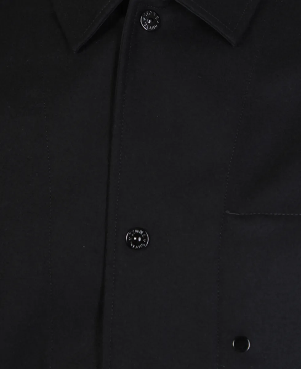 Stone Island Ghost overshirt - V0029 BLACK 2 Stone Island Stone Island Ghost overshirt - V0029 BLACK
