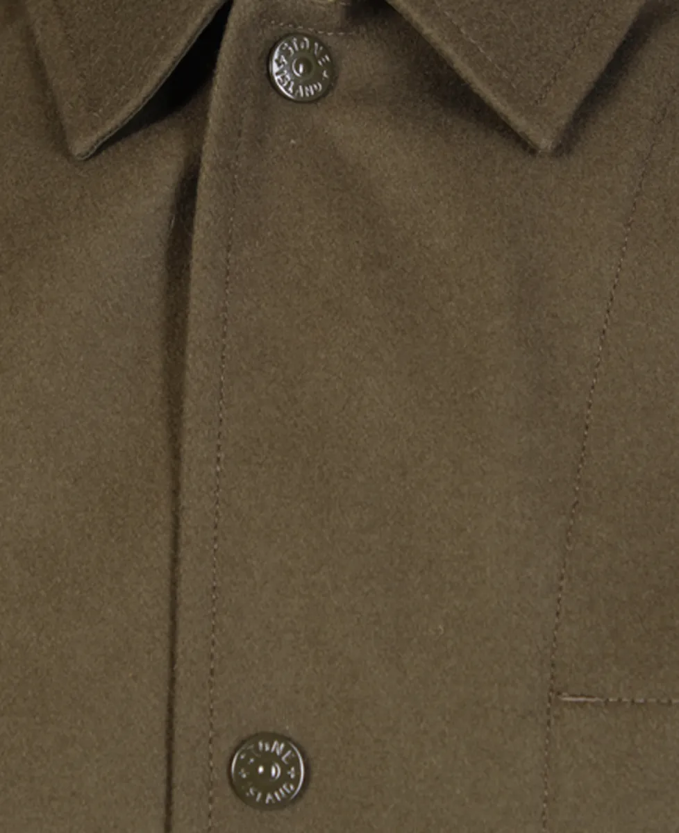 Stone Island Ghost overshirt - V0054 MILITARY GREEN 2 Stone Island Stone Island Ghost overshirt - V0054 MILITARY GREEN