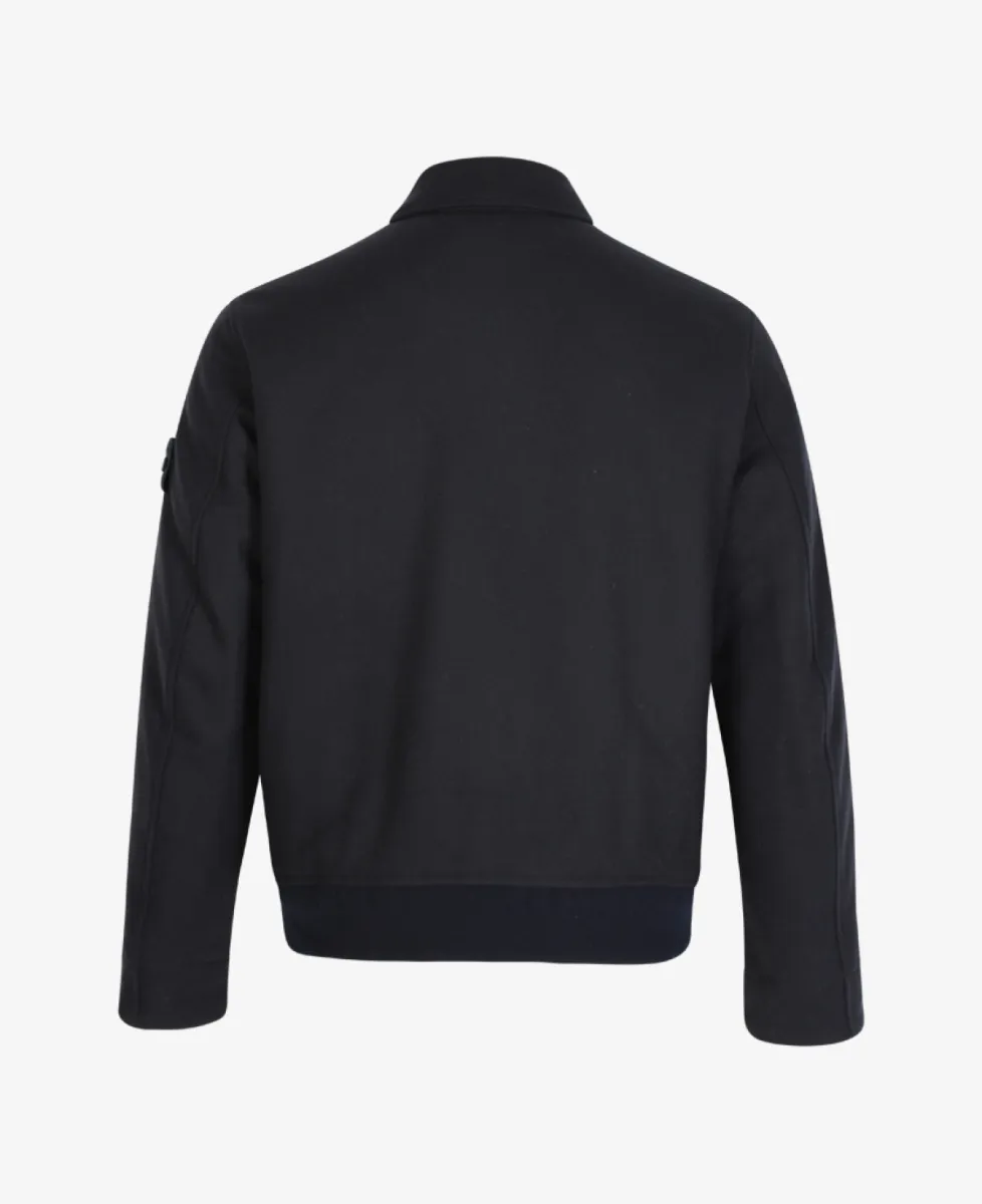 Stone Island Ghost Jas wol - V0020 NAVY BLUE 7 Stone Island Stone Island Ghost Jas wol - V0020 NAVY BLUE