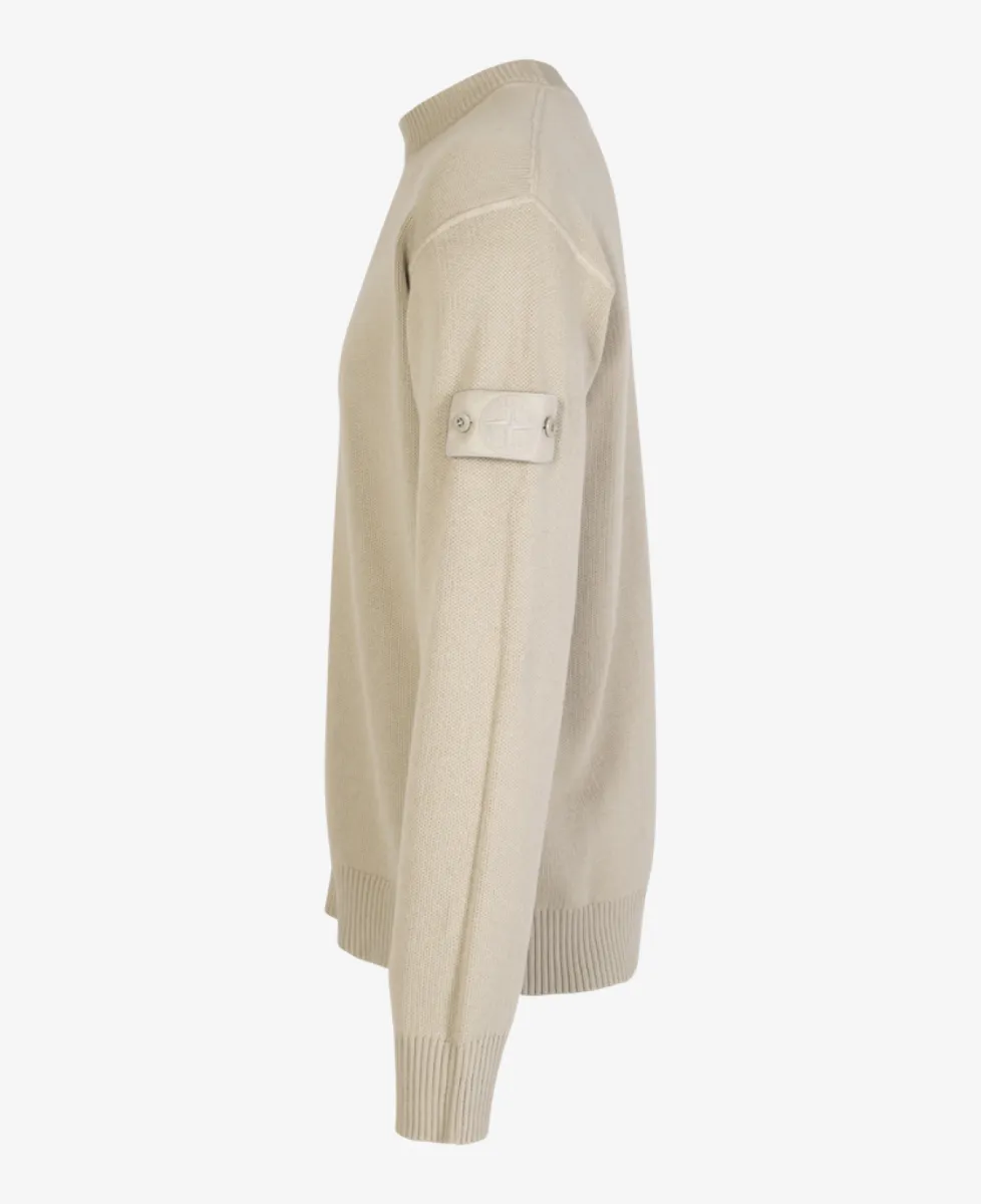 Stone Island Ghost Sweater - V0090 BEIGE 2 Stone Island Stone Island Ghost Sweater - V0090 BEIGE
