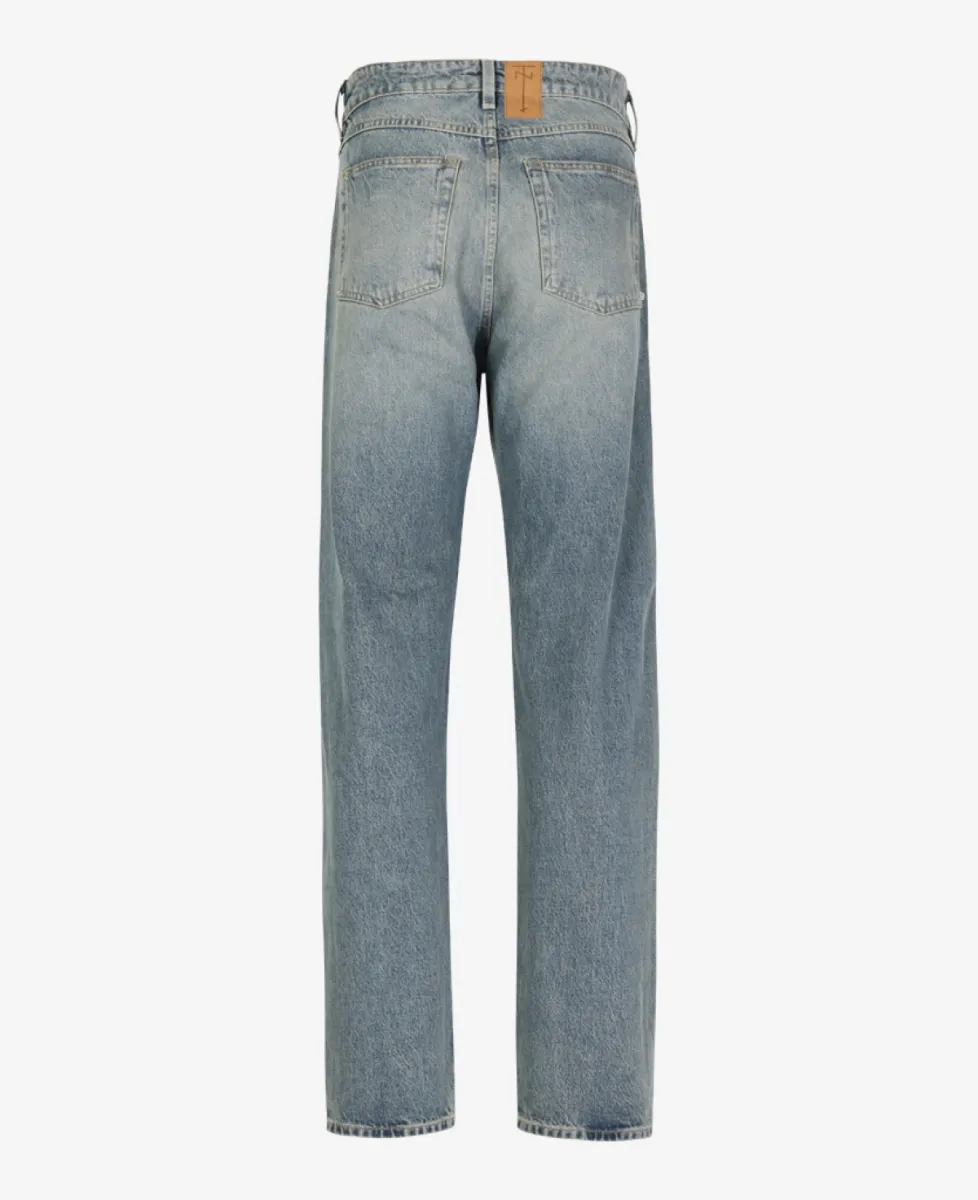 Tenue jeans regular loose fit - Blauw 4 Tenue Tenue jeans regular loose fit - Blauw