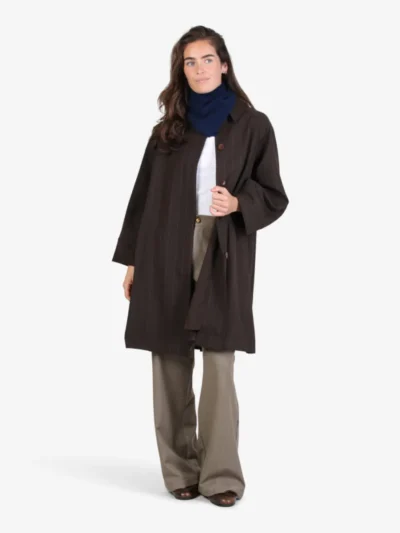 With Black With Black Jas - Dark Brown Stripe
