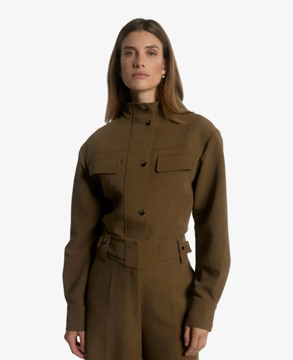 Aaiko Blazer - 190617 TEAK GREEN 3 Aaiko Aaiko Blazer - 190617 TEAK GREEN