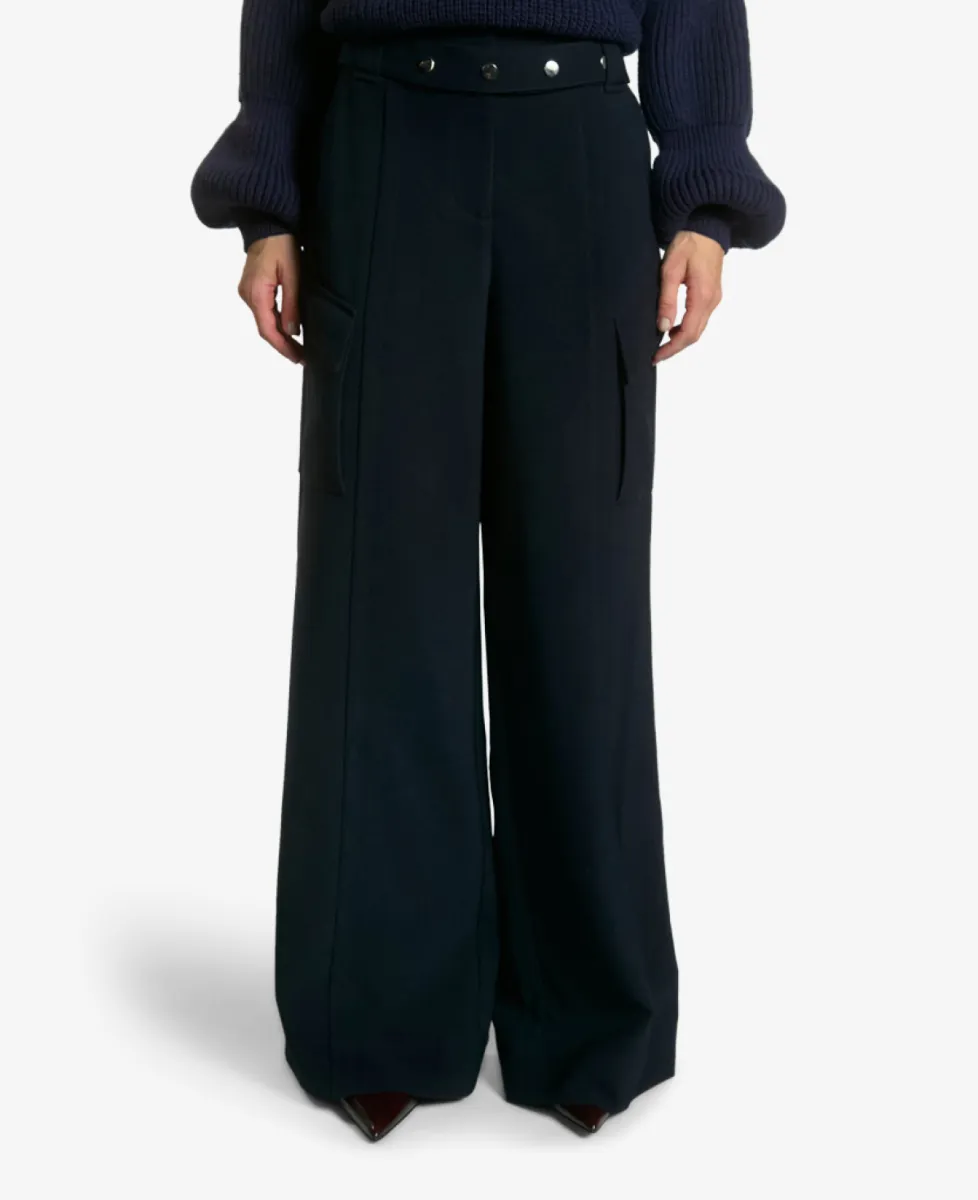 Aaiko Pantalon - 193924 NIGHT BLUE 3 Aaiko Aaiko Pantalon - 193924 NIGHT BLUE