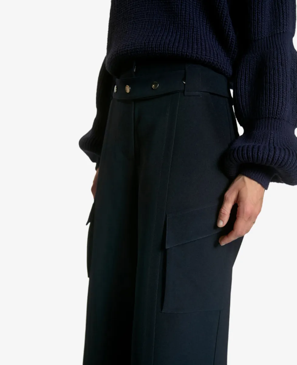 Aaiko Pantalon - 193924 NIGHT BLUE 4 Aaiko Aaiko Pantalon - 193924 NIGHT BLUE