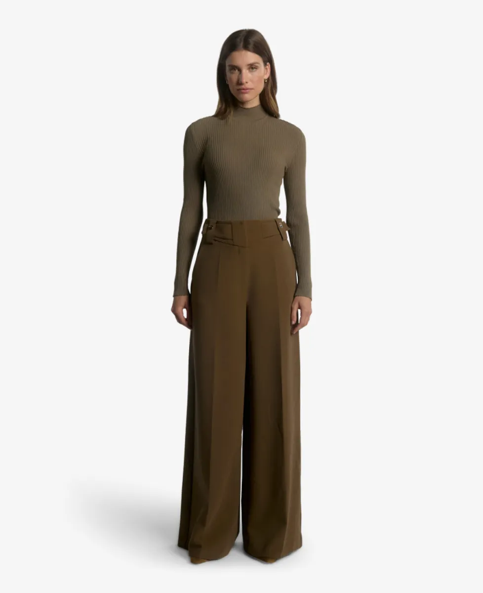 Aaiko Pantalon - 190617 TEAK GREEN 2 Aaiko Aaiko Pantalon - 190617 TEAK GREEN