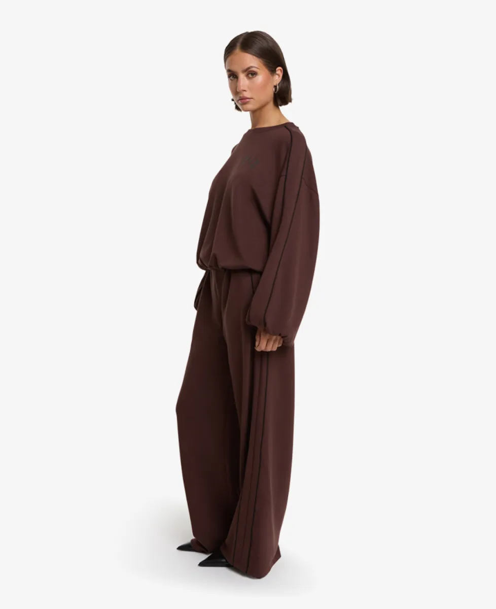 ALIX The Label Pantalon - 659 Warm brown 2 ALIX The Label ALIX The Label Pantalon - 659 Warm brown