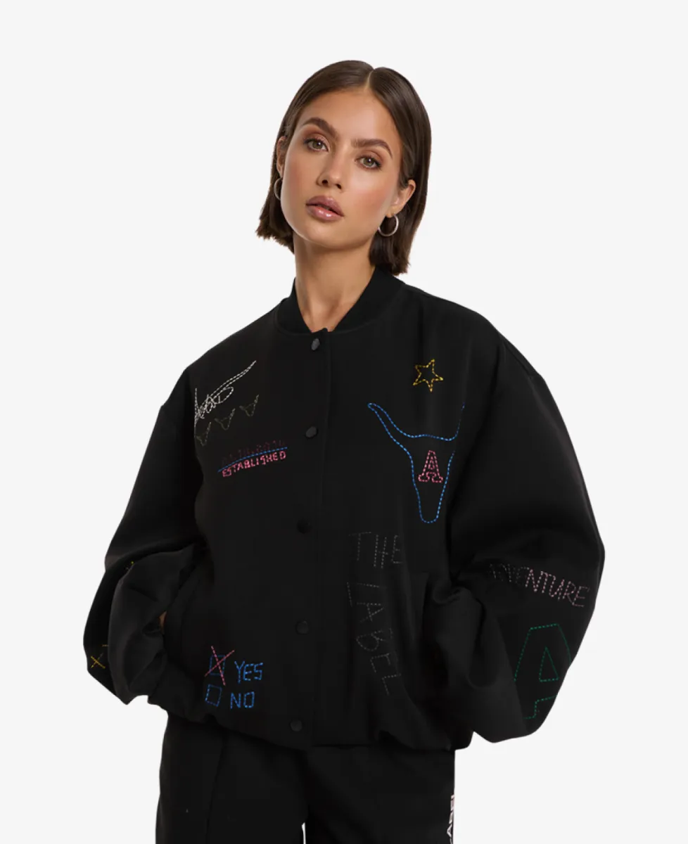 ALIX The Label Bomber - 999 Black 3 ALIX The Label ALIX The Label Bomber - 999 Black