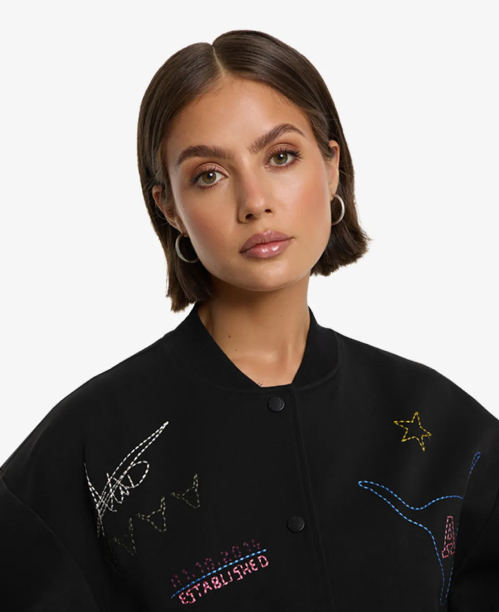 ALIX The Label Bomber - 999 Black 4 ALIX The Label ALIX The Label Bomber - 999 Black