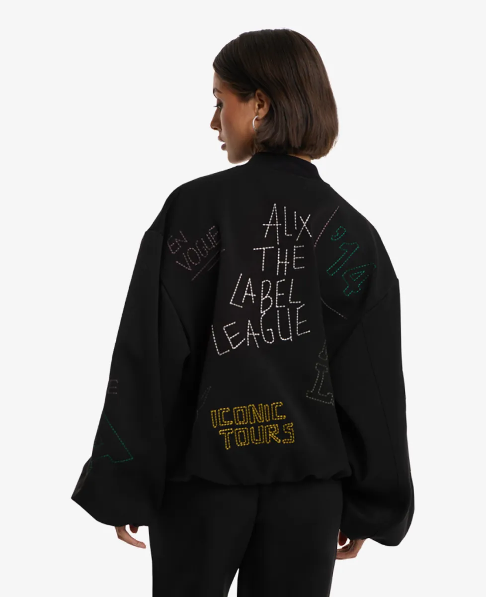 ALIX The Label Bomber - 999 Black 5 ALIX The Label ALIX The Label Bomber - 999 Black
