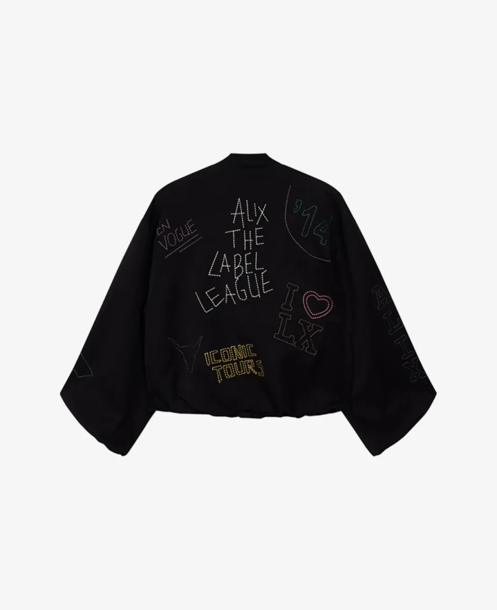 ALIX The Label Bomber - 999 Black 6 ALIX The Label ALIX The Label Bomber - 999 Black
