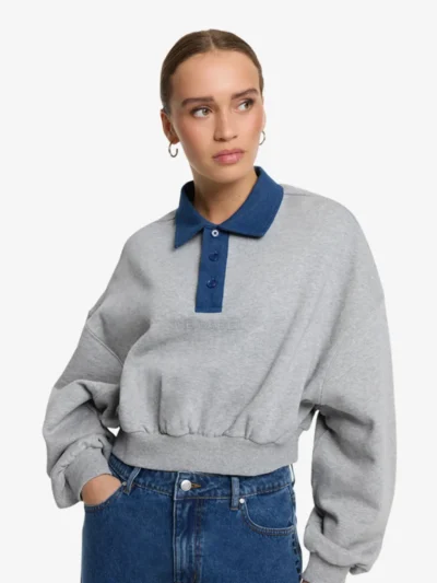 ALIX The Label ALIX The Label Sweater - 880 Soft grey melange