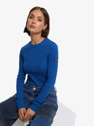ALIX The Label ALIX The Label Tshirt lm - 180 Dark Blue