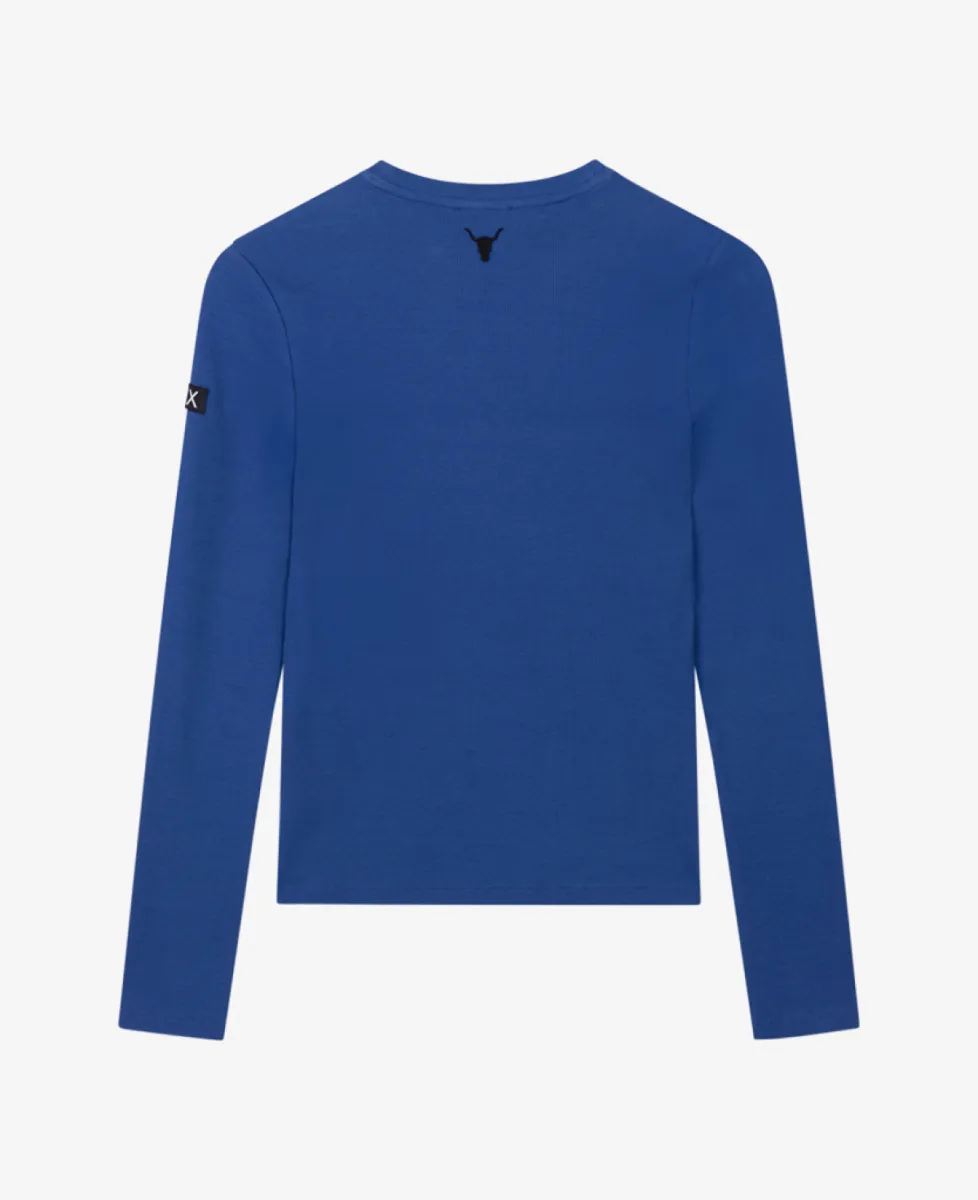 ALIX The Label Tshirt lm - 180 Dark Blue 3 ALIX The Label ALIX The Label Tshirt lm - 180 Dark Blue