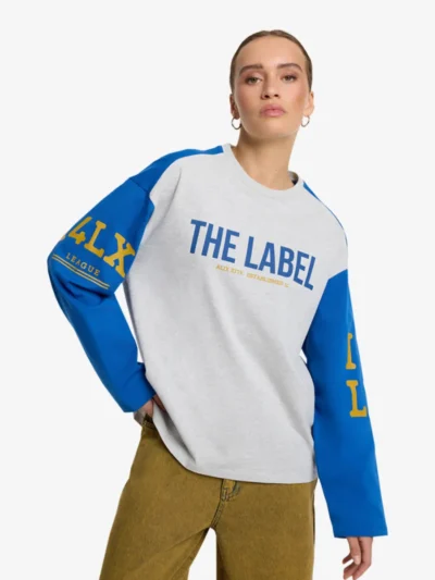ALIX The Label ALIX The Label Tshirt lm - 940 Light grey melange