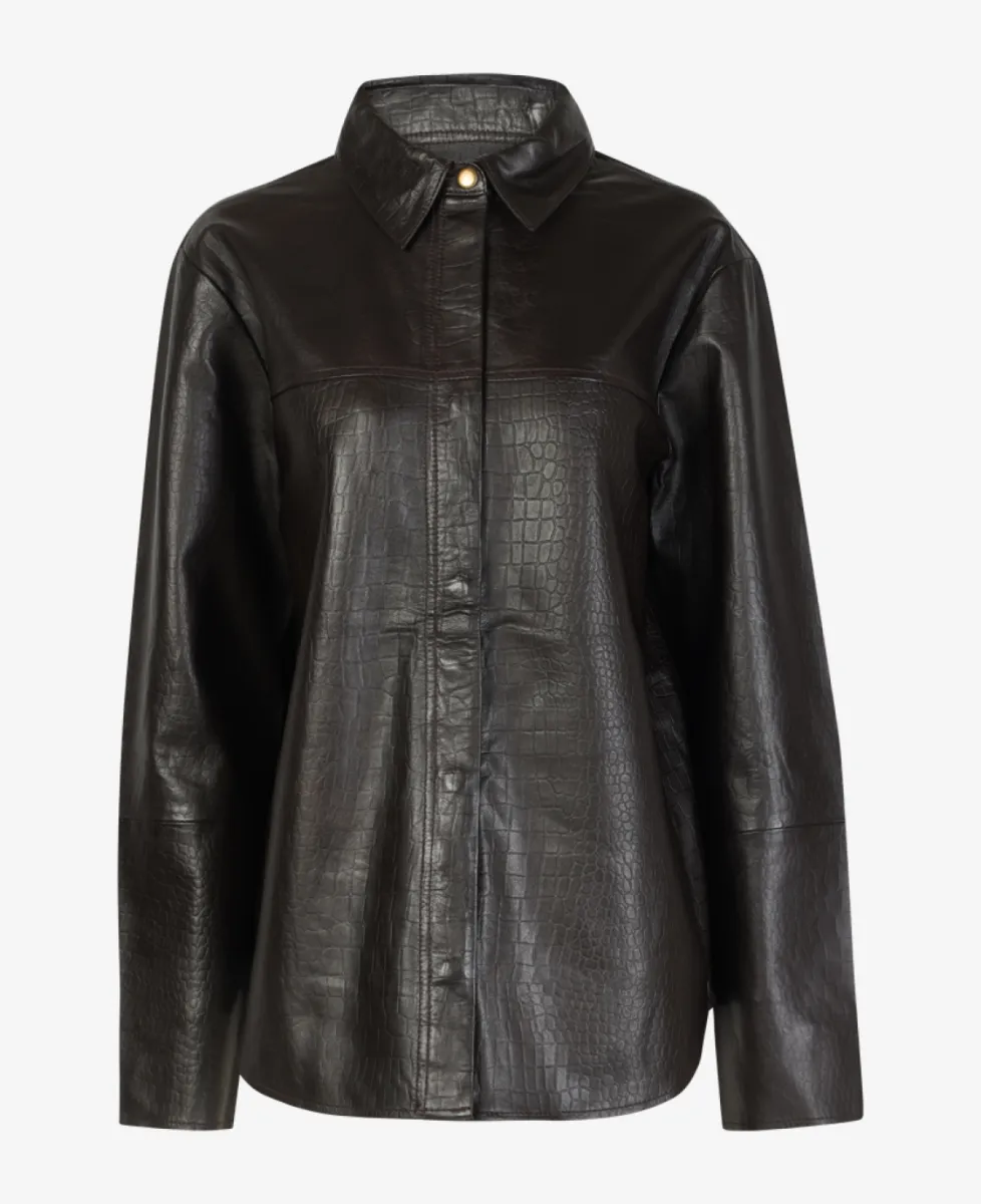 Alter Ego Blouse - Dark brown 1 Alter Ego Alter Ego Blouse - Dark brown