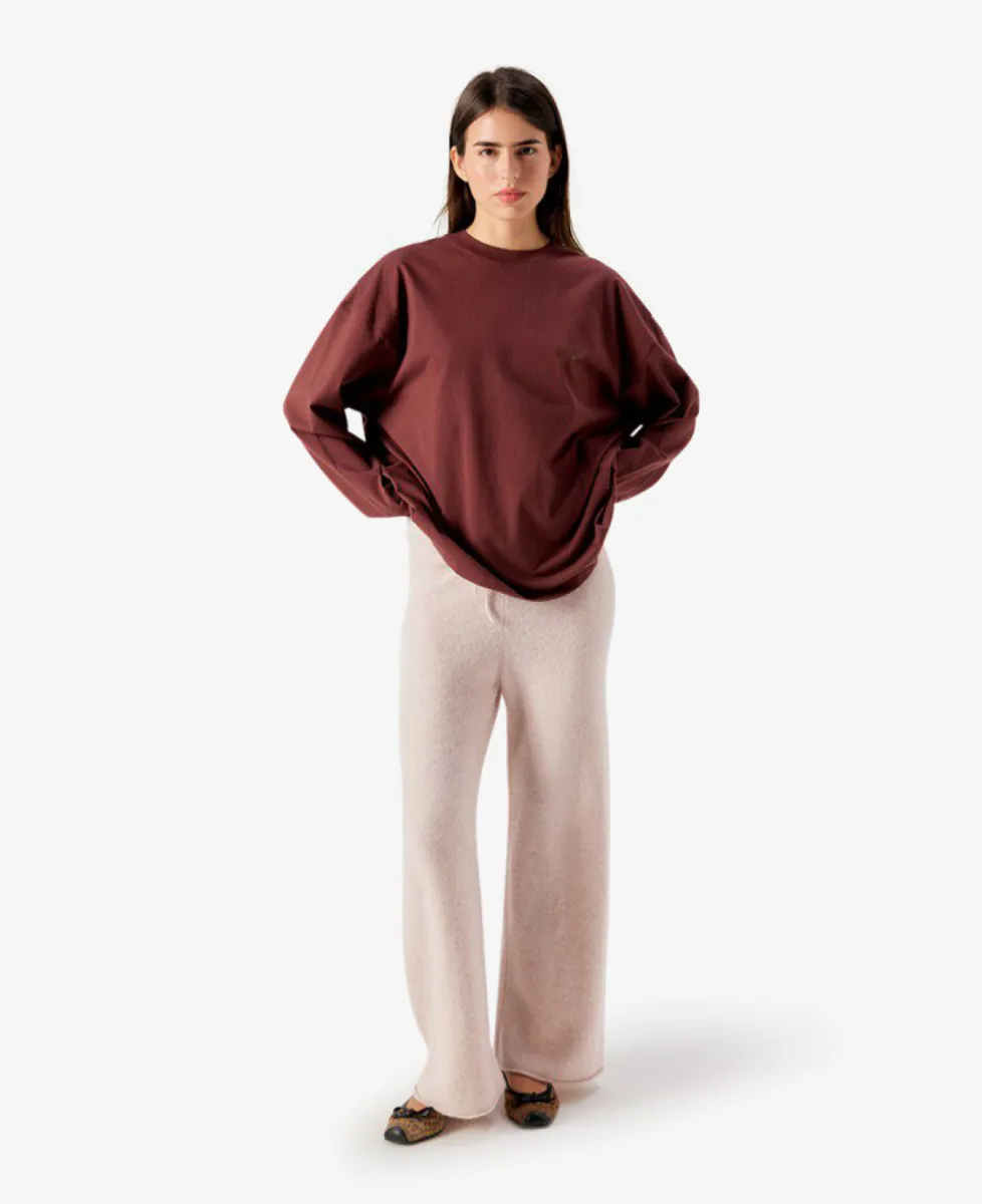 American Vintage Longsleeve - POURPRE 2 American Vintage American Vintage Longsleeve - POURPRE
