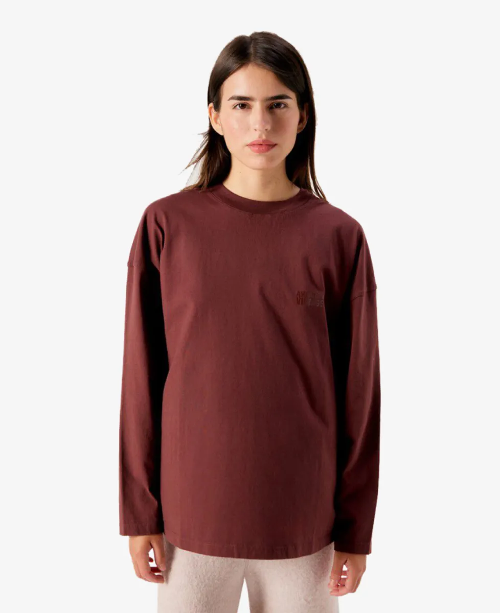 American Vintage Longsleeve - POURPRE 5 American Vintage American Vintage Longsleeve - POURPRE