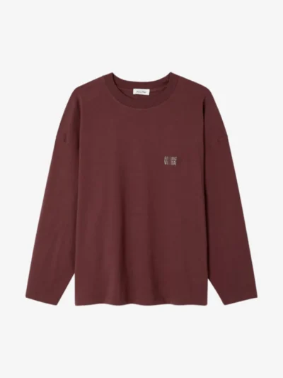 American Vintage American Vintage Longsleeve - POURPRE