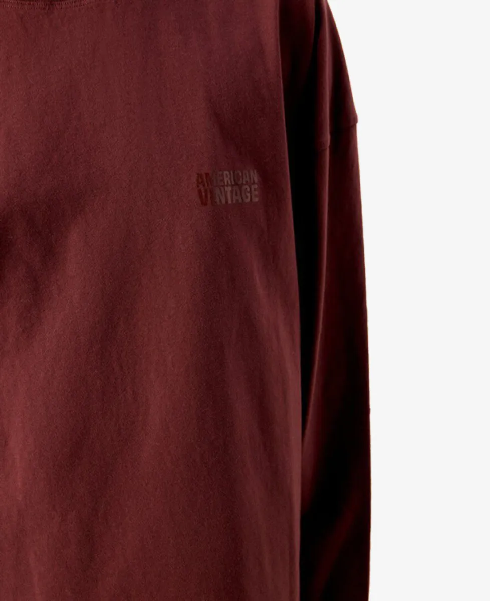American Vintage Longsleeve - POURPRE 7 American Vintage American Vintage Longsleeve - POURPRE