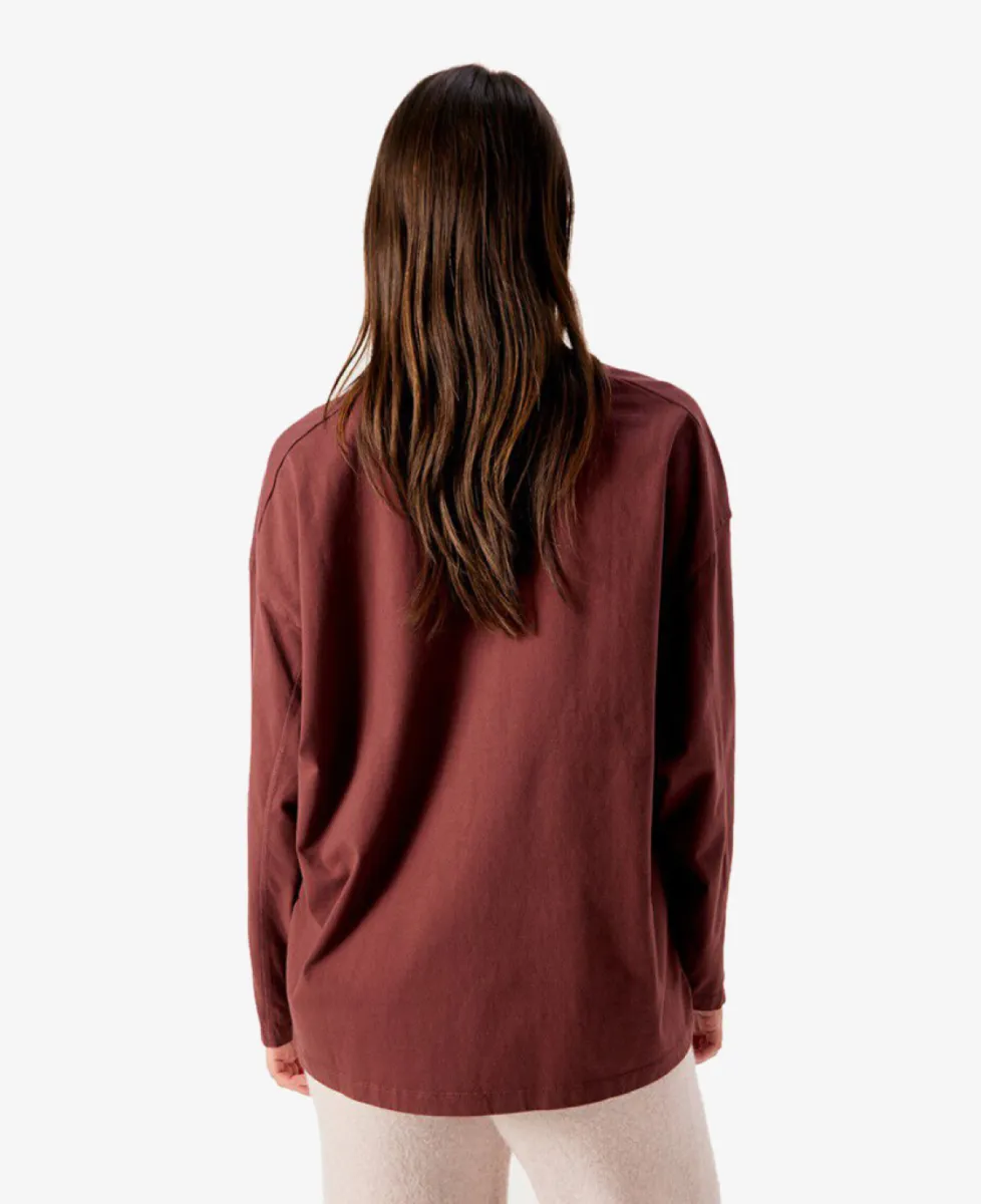 American Vintage Longsleeve - POURPRE 9 American Vintage American Vintage Longsleeve - POURPRE